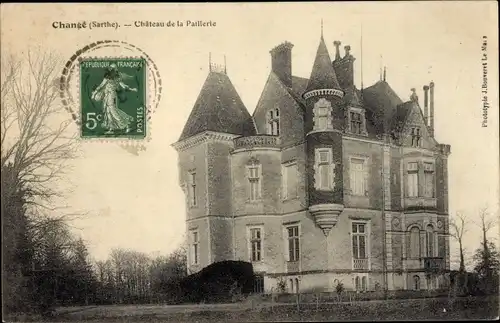 Ak Changé Sarthe, Chateau de la Patllerie