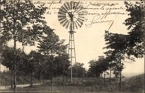 Ak Vatry Marne, Le Moulin