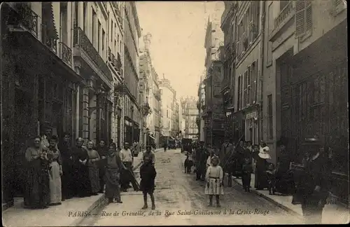 Ak Paris VI, Rue de Grenelle
