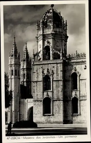 Ak Lisboa Lissabon Portugal, Mosteira dos Jerónimos, Um pormenor