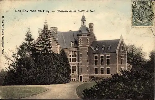 Ak Huy Wallonia Lüttich, Chateau de la Motte à Gee