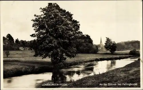 Ak Bad Fallingbostel Lüneburger Heide, an der Böhme, Kirche