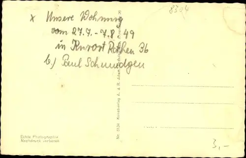 Ak Rathen an der Elbe Sächsische Schweiz, Ortsansicht