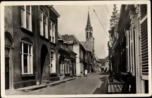 Ak Tholten Zeeland Niederlande, Hoogstraat