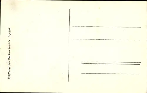 Ak Bayreuth Oberfranken, Eingang zum Hofgarten, Soldat