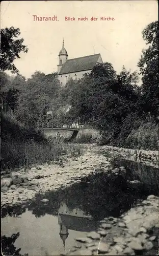 Ak Tharandt im Erzgebirge, Kirche