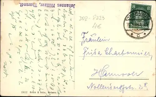 Ak Tharandt im Erzgebirge, Kirche