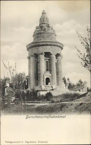 Ak Lutherstadt Eisenach in Thüringen, Burschenschaftsdenkmal