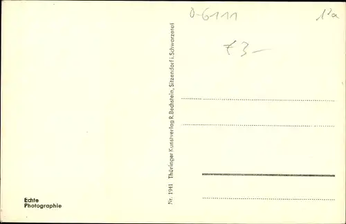 Ak Gießübel in Thüringen, Totalansicht