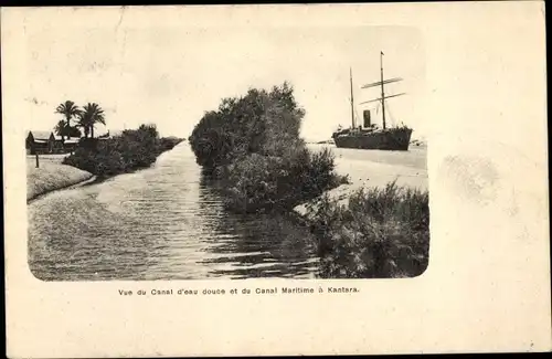 Ak El Kantara Algerien, Canal Maritime