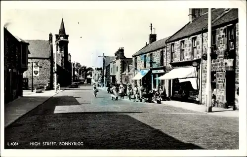 Ak Bonnyrigg Schottland, High Street