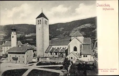 Ak Innichen San Candido Südtirol, Stiftskirche