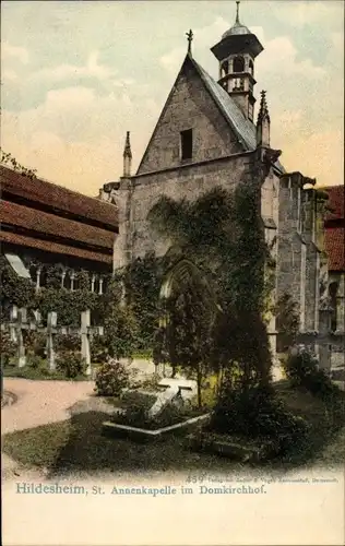 Ak Hildesheim, St. Annenkapelle im Domkirchhof