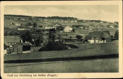 Ak Heidelberg Seiffen im Erzgebirge, Ortsansicht