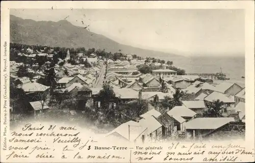 Ak Basse Terre Guadeloupe, Gesamtansicht