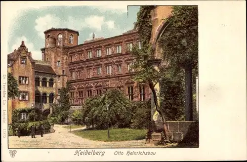 Ak Heidelberg am Neckar, Otto Heinrichsbau