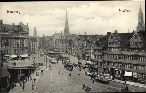 Ak Hamburg Mitte Altstadt, Messberg