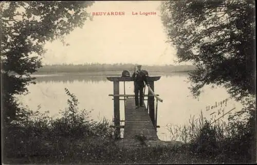 Ak Beuvardes Aisne, La Logette