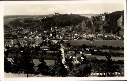 Ak Riedenburg in Niederbayern, Altmühltal, Ortsansicht