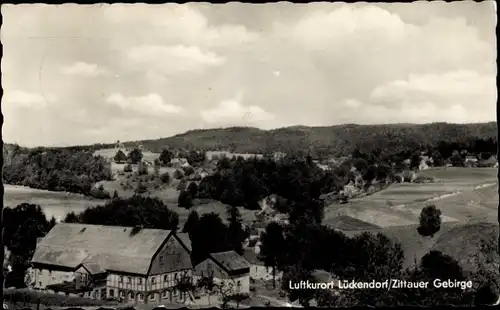 Ak Lückendorf Oybin Oberlausitz, Panorama