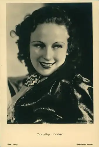Ak Schauspielerin Dorothy Jordan, Portrait, Ross Verlag