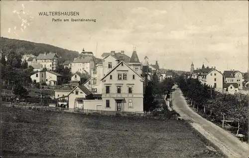 Ak Waltershausen in Thüringen, Ibenhainerweg