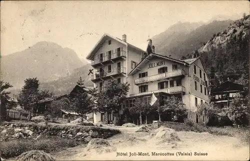 Ak Marécottes Kanton Wallis, Hotel Joli-Mont