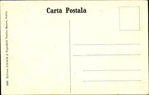 Ak Brăila Rumänien, Gesamtansicht