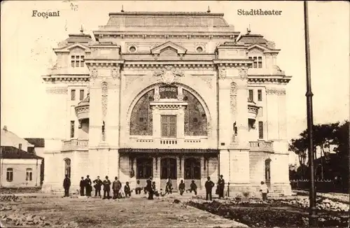 Ak Focșani Facsani Fokschan Rumänien, Stadttheater