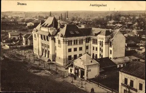 Ak Buzău Busäu Rumänien, Justizpalast