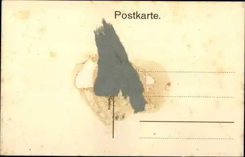 Ak Hungen in Hessen, Kaiserstraße, Amtsgericht