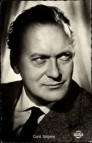 Ak Schauspieler Curd Jürgens, Portrait