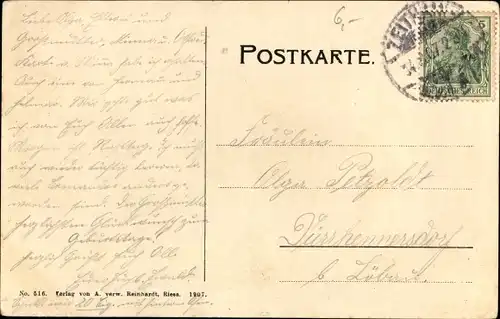 Ak Zeithain in Sachsen, Truppenübungsplatz, Hauptwache