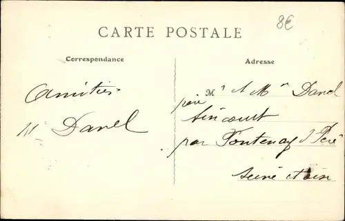 Ak Attigny Ardennes, Canal des Ardennes