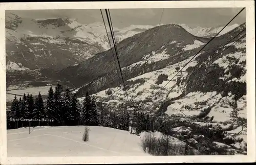 Ak Saint Gervais les Bains Haute Savoie, Panorama