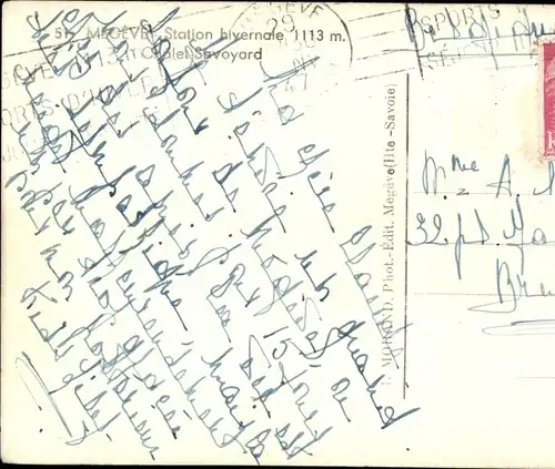 Ak Megève Haute Savoie, Savoyer Chalet