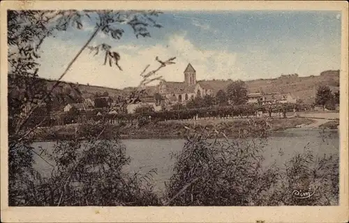 Ak Vétheuil Val-d´Oise, Panorama