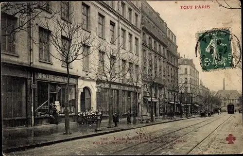 Ak Paris XI., Schule der Schwestern, Avenue Parmentier