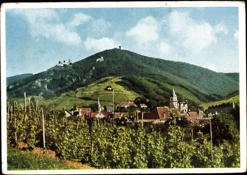 Ak Ribeauvillé Rappoltsweiler Elsass Haut Rhin, Totalansicht