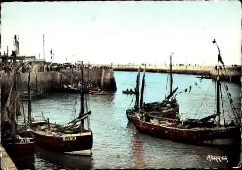 Ak Le Tréport Seine Maritime, La Promenade en Mer