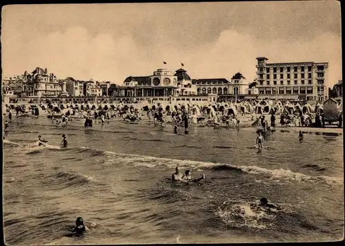 Ak Malo les Bains Nord, Der Strand, Das Casino