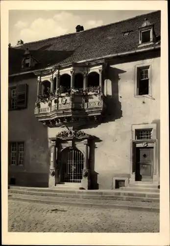 Ak Colmar Kolmar Alsace Haut Rhin, Alte Gerichtslaube