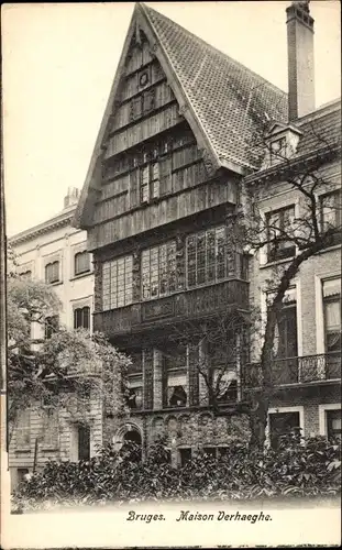 Ak Brügge Brügge Flandern Westflandern, Maison Verhaeghe