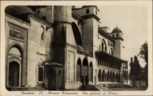 Ak Konstantinopel Istanbul Türkiye, Süleymania-Moschee