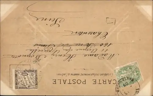 Ak Variete Künstlerin Dallet, Standportrait