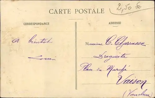 Ak Bauern in französischer Volkstracht, Spinnrad, Lied