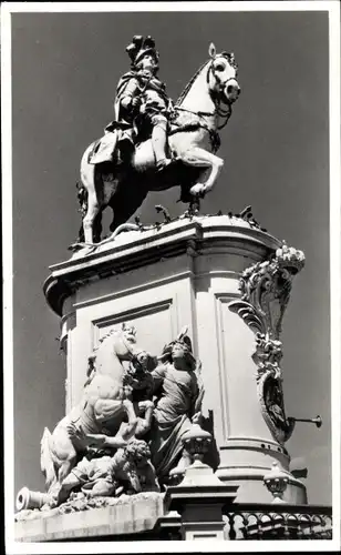 Ak Lisboa Lissabon Portugal, D. José Statue
