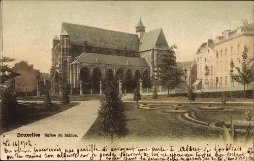 Ak Brüssel Brüssel, Eglise du Sablon