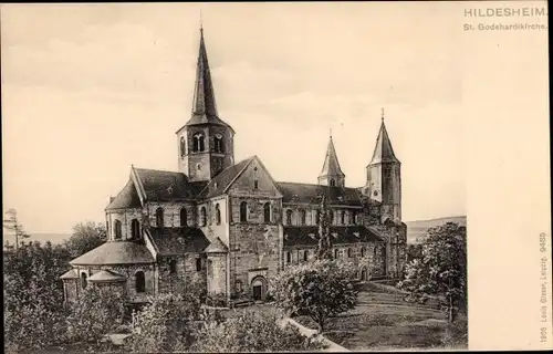 Ak Hildesheim, St. Godehardikirche