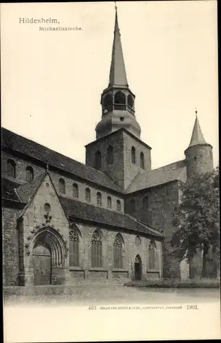 Ak Hildesheim in Niedersachsen, Michaeliskirche